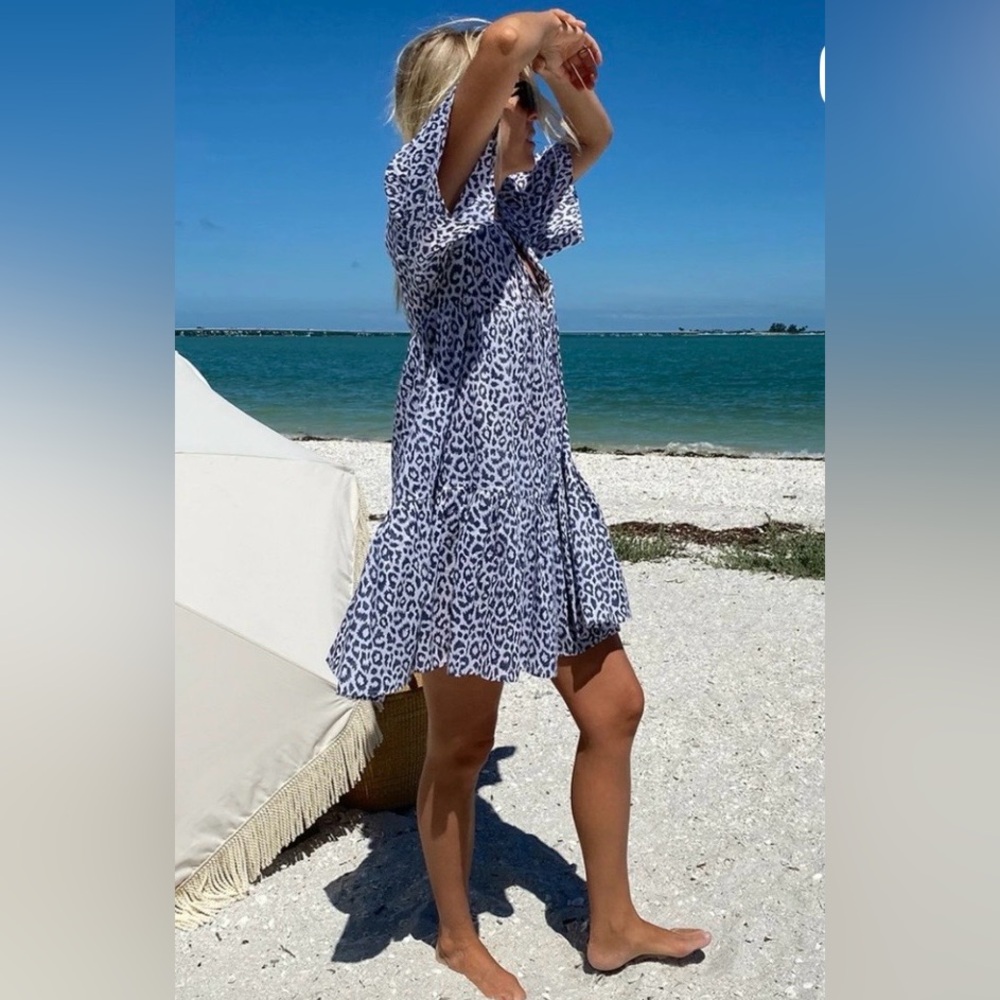 Emerson Fry Leopard Print Dress